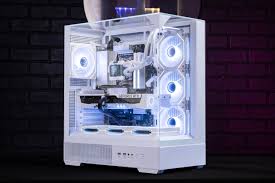 Clean White Custom Managed PC